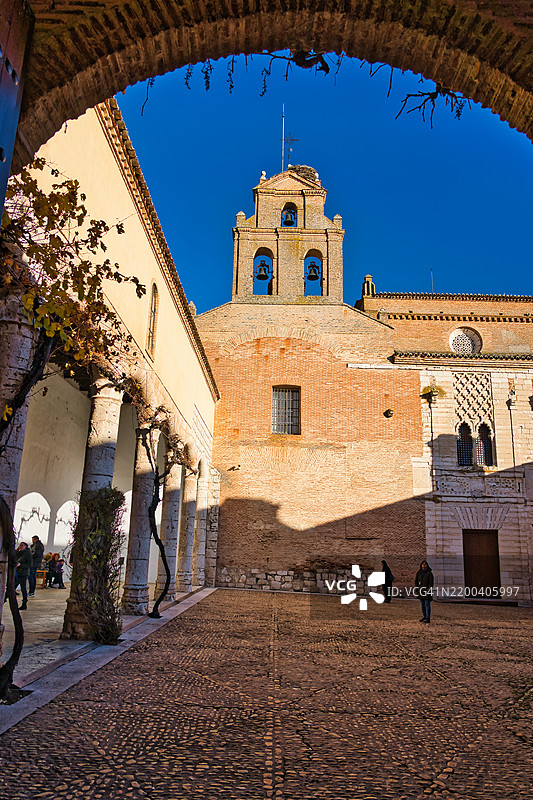 西班牙托尔德西利亚的圣克拉拉皇家修道院图片素材