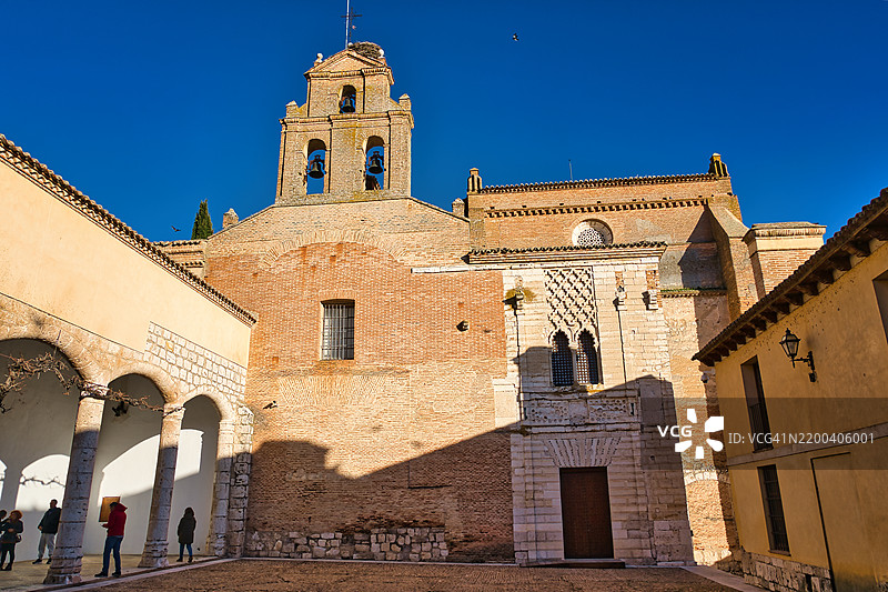 西班牙托尔德西利亚的圣克拉拉皇家修道院图片素材
