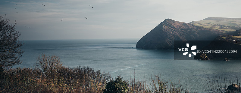 海洋与天空的美丽景色图片素材