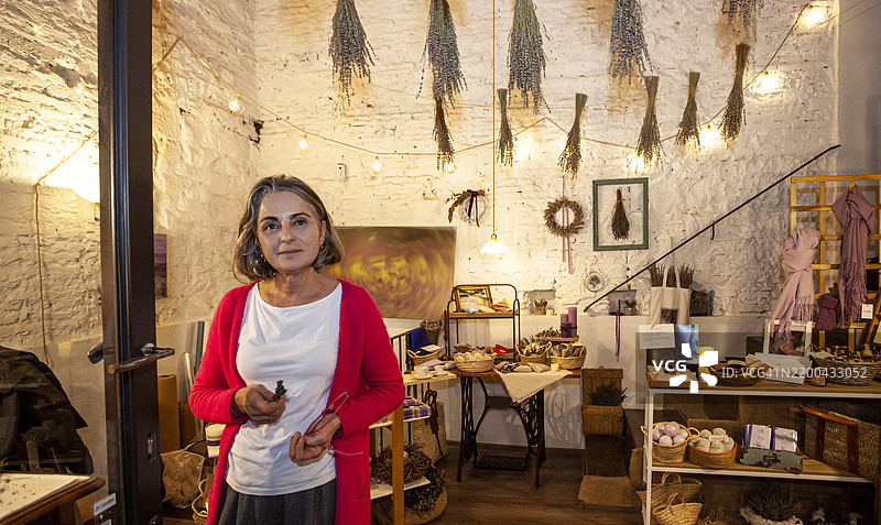 薰衣草商店图片素材