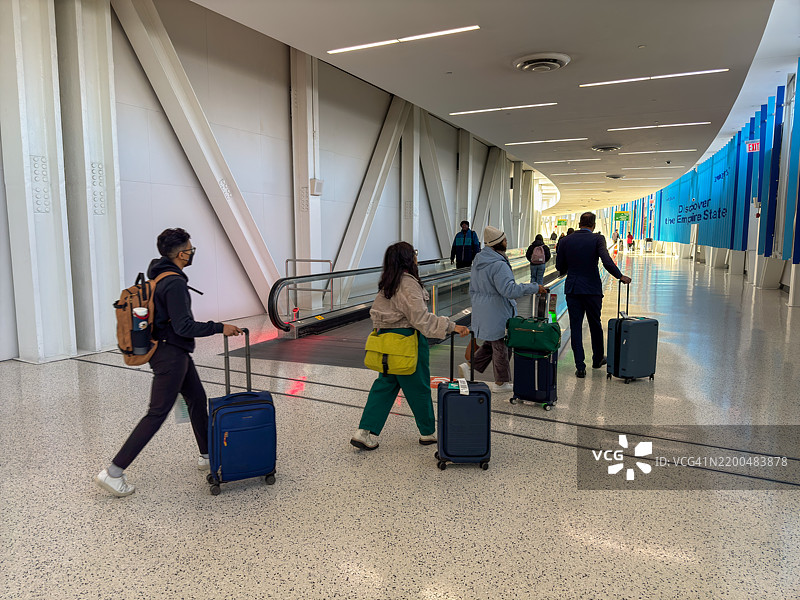 捷蓝航空航站楼，约翰·F·肯尼迪国际机场，纽约市图片素材