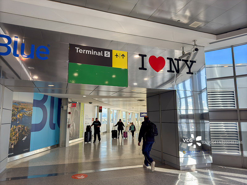 杰特蓝航空航站楼，约翰·F·肯尼迪国际机场，纽约市图片素材