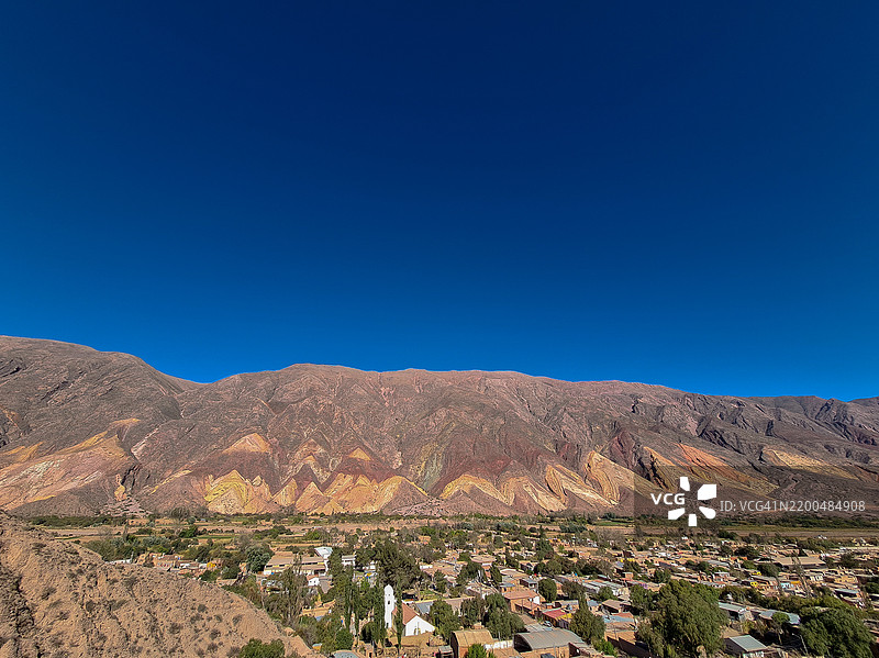 阿根廷北部山区的村庄图片素材