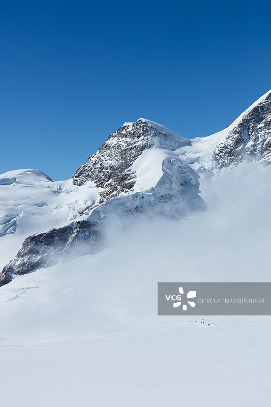 瑞士，劳特布伦嫩，格林德瓦尔德，艾格峰，梦峰，少女峰图片素材