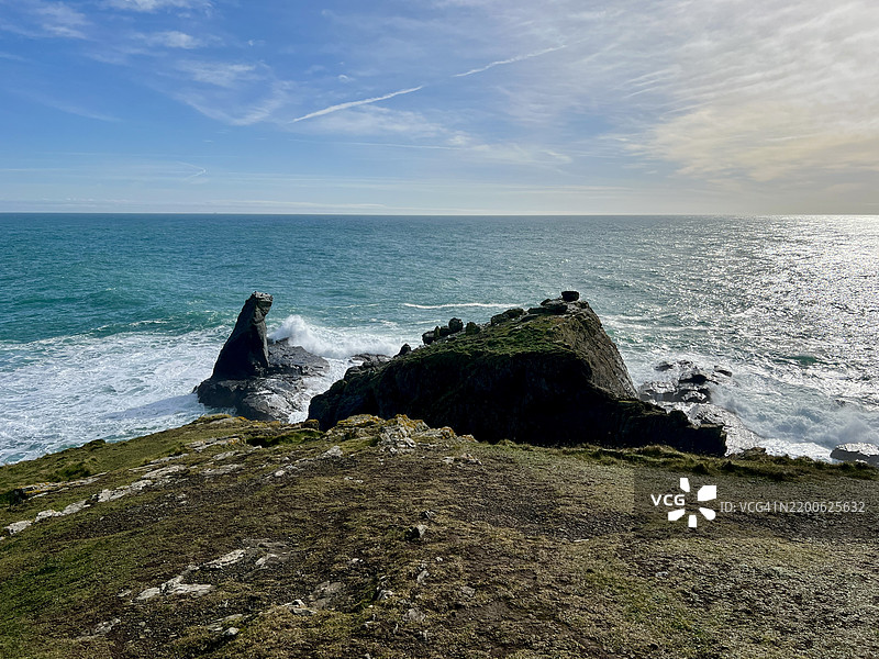 蜥蜴半岛（可见大西洋）图片素材
