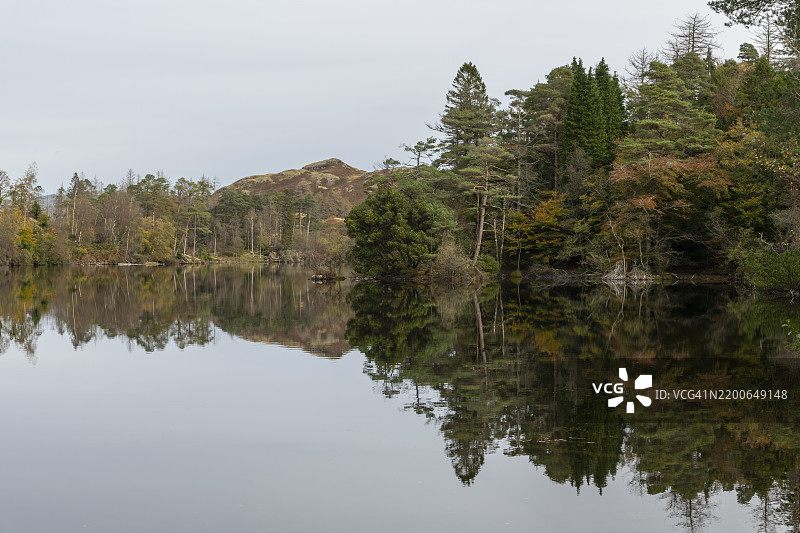 塔恩霍斯，湖区，英格兰图片素材