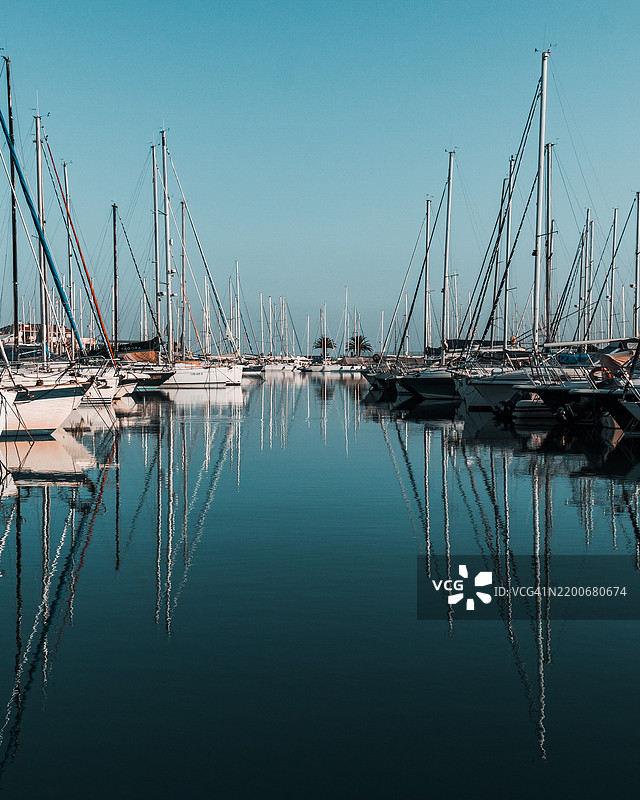 意大利港口的码头景观图片素材