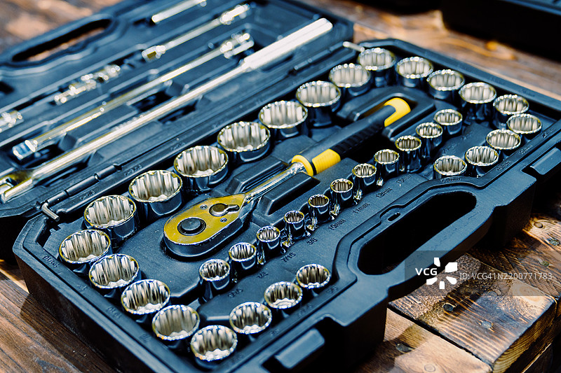 机械工具扳手图片素材