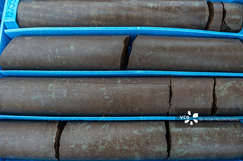 被林丹污染的土壤样本图片素材