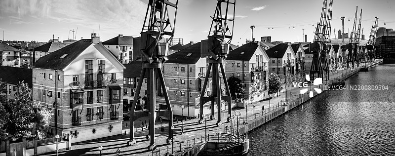 维多利亚皇家码头的景观图片素材