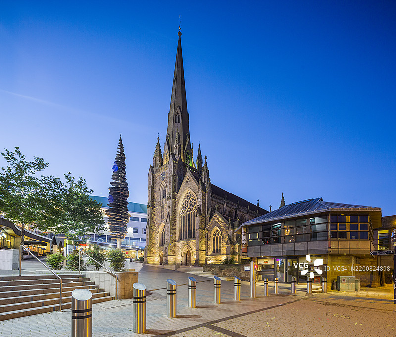 圣马丁教堂在公牛环图片素材