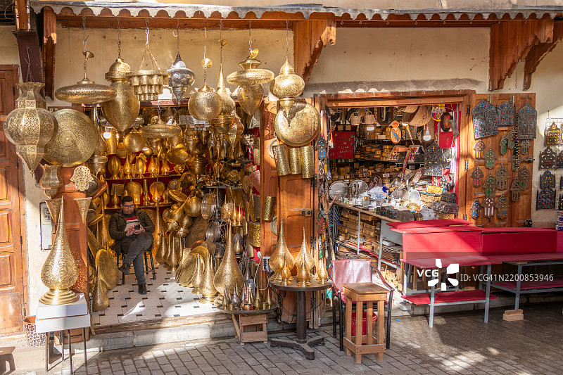 摩洛哥的非斯图片素材