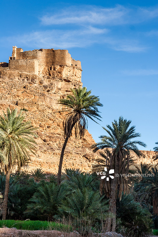 阿加迪尔·伊德·艾萨的加固粮仓图片素材