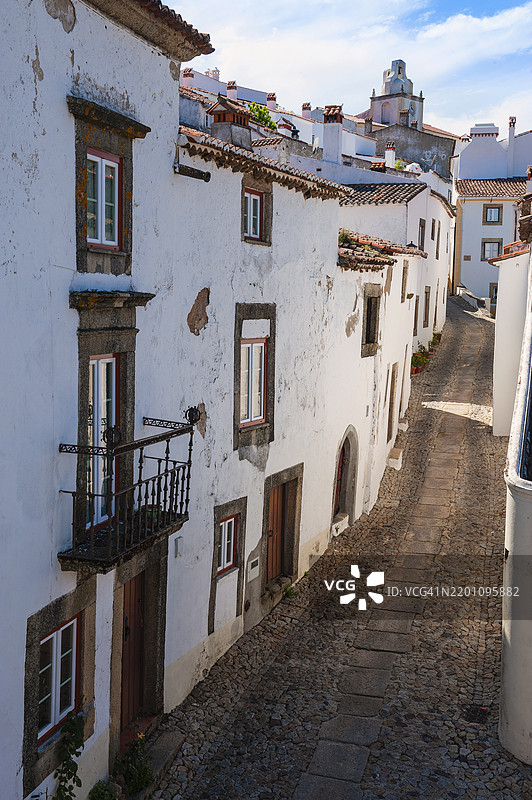 葡萄牙阿连特茹马尔旺的小巷图片素材