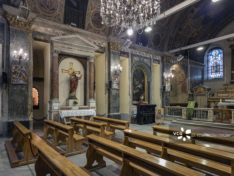 土耳其伊斯坦布尔的圣玛丽德拉佩里斯教堂图片素材