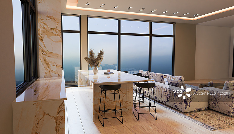 现代家居室内家具插图图片素材