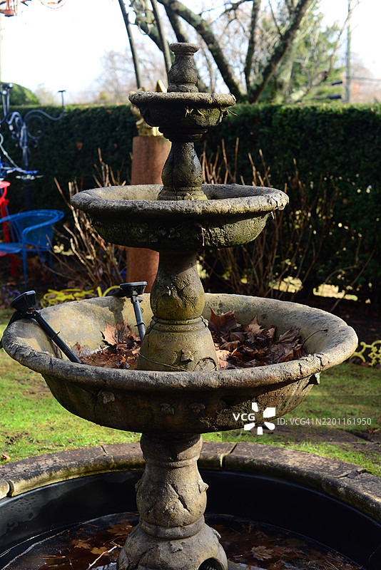 复古水泉图片素材