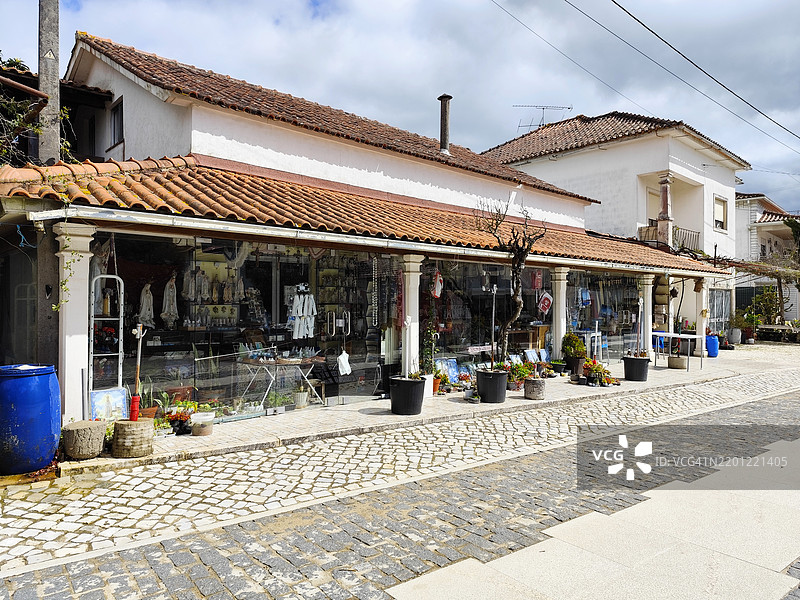 葡萄牙法蒂玛的纪念品商店图片素材