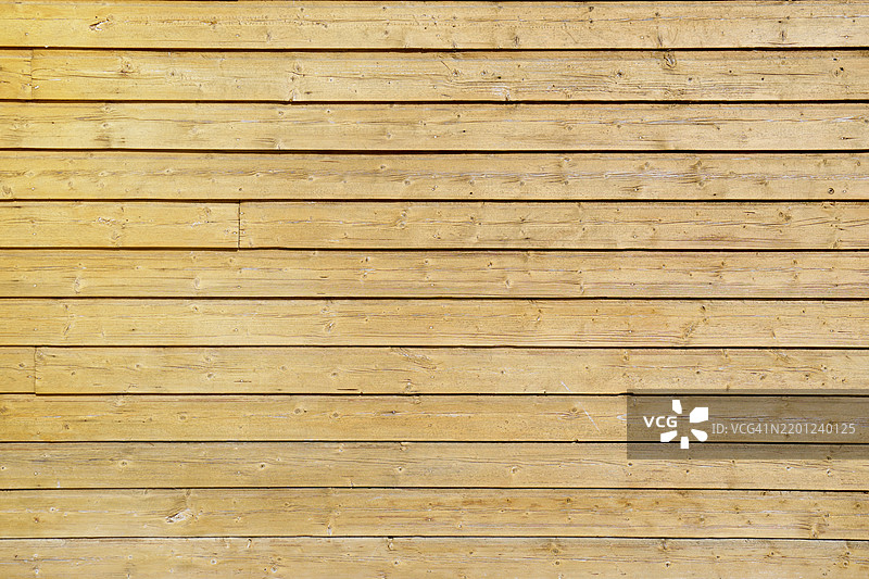 木质墙壁的全景拍摄，背景图片素材