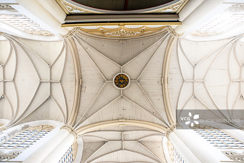 霍赫兰德教堂 莱顿图片素材