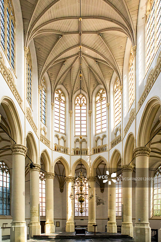 霍赫兰德教堂 莱顿图片素材