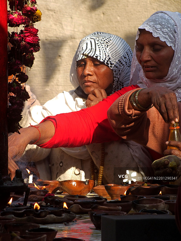 苏菲圣人拉尔·沙赫巴兹·卡兰达尔的年度URS / MELA图片素材