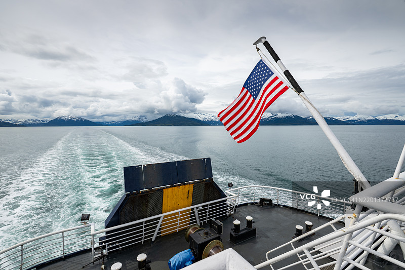 阿拉斯加海洋公路图片素材