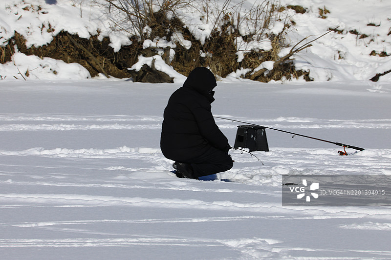 冰钓图片素材