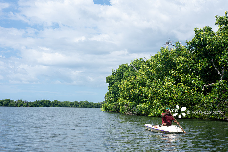 委内瑞拉玛格丽塔岛的拉斯廷加湖国家公园图片素材