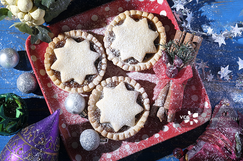 圣诞肉馅饼图片素材