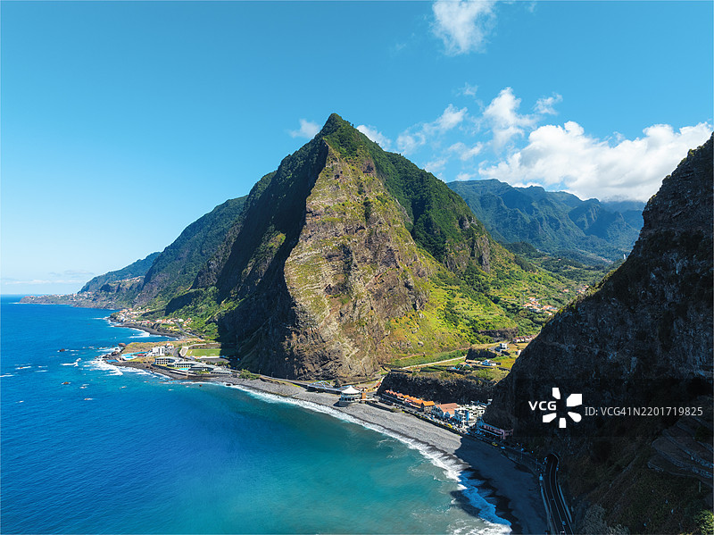 马德拉悬崖图片素材