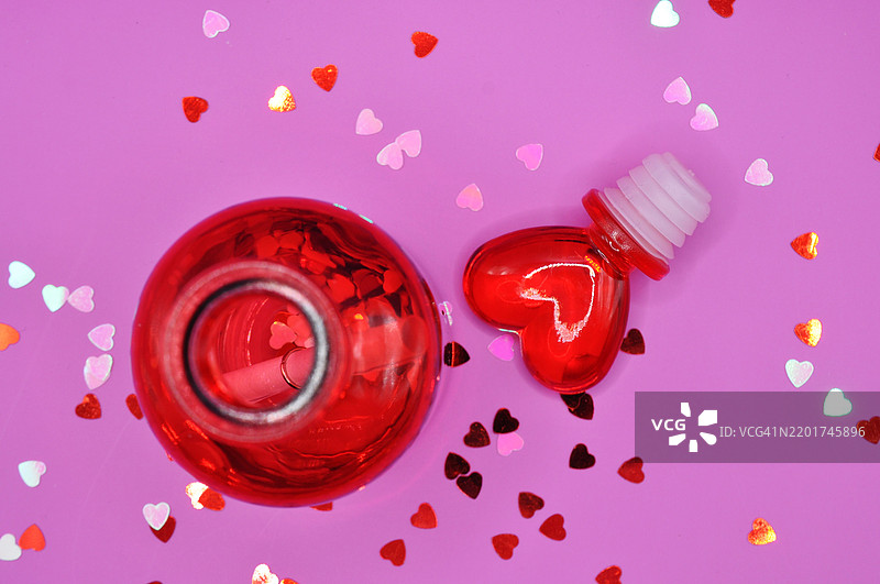 紫色礼品卡背景 - 情人节快乐 - 祝贺卡背景图片素材