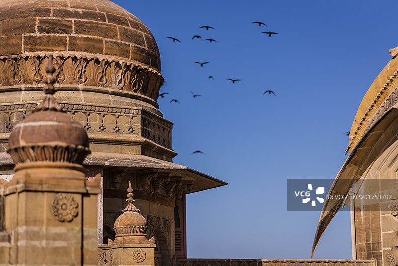 鸟儿飞翔的圆顶，维贾伊·维拉斯宫图片素材