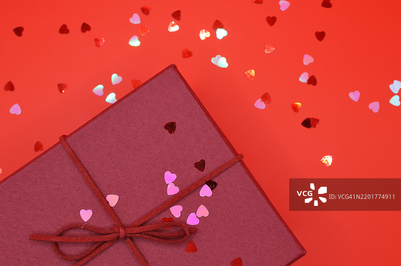 情人节快乐背景 - 礼品卡背景图片素材