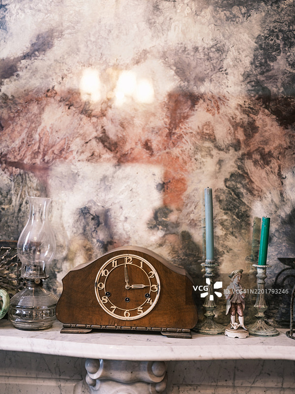 复古服装设计工作室的室内细节图片素材