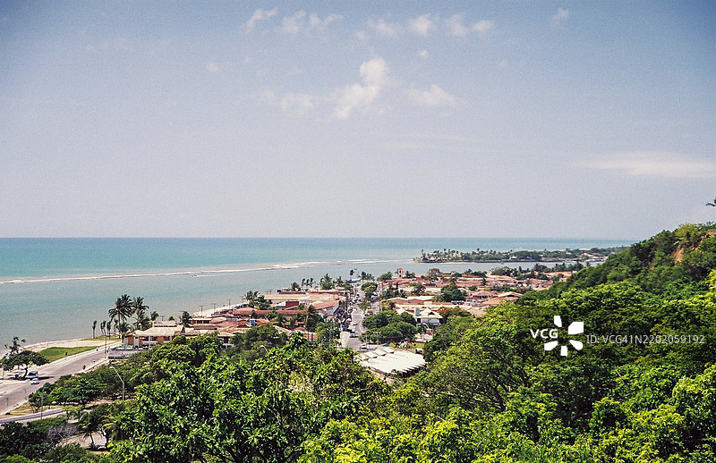 巴西巴伊亚州的波尔图塞古罗市中心图片素材