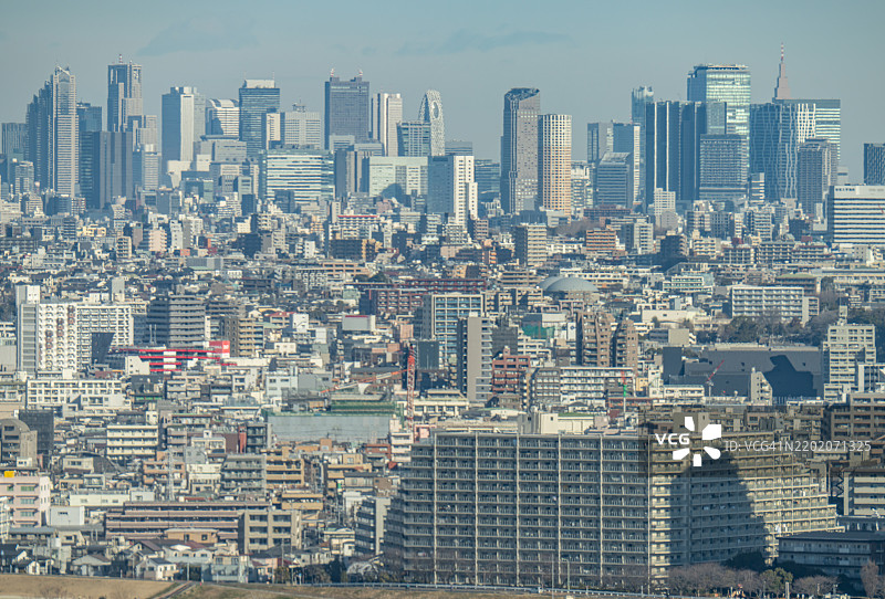 日本东京的住宅区图片素材