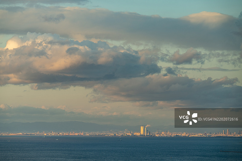 日本的大阪市图片素材