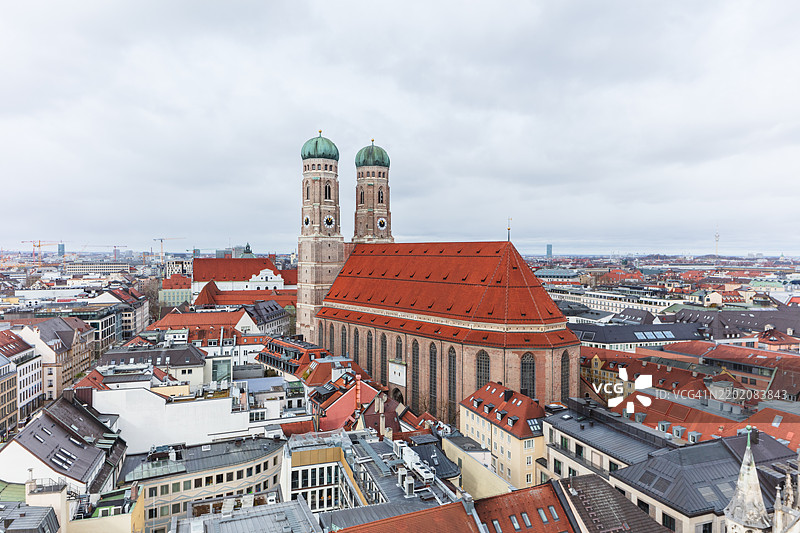 慕尼黑，圣母教堂图片素材