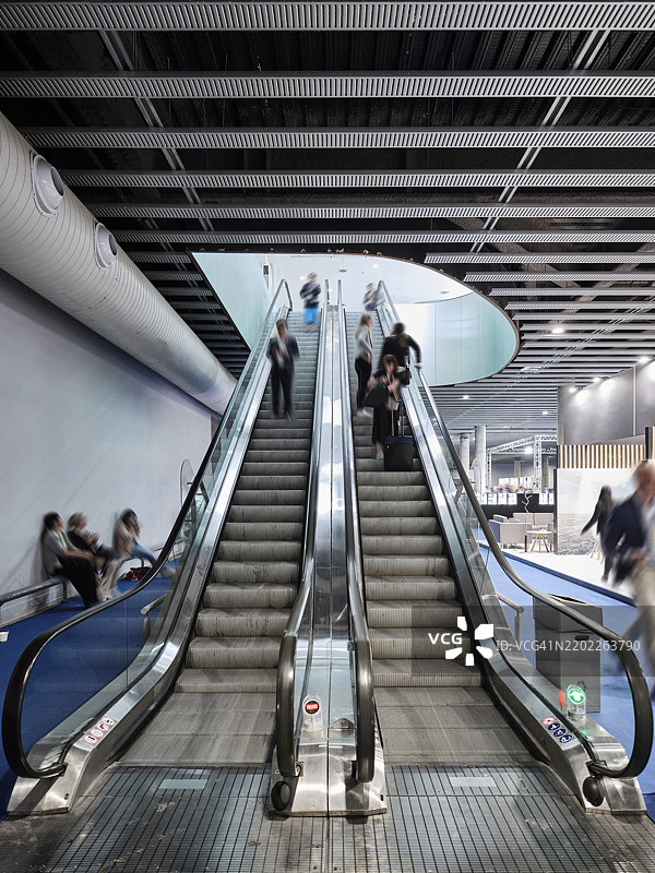 展览中心的入口大厅图片素材