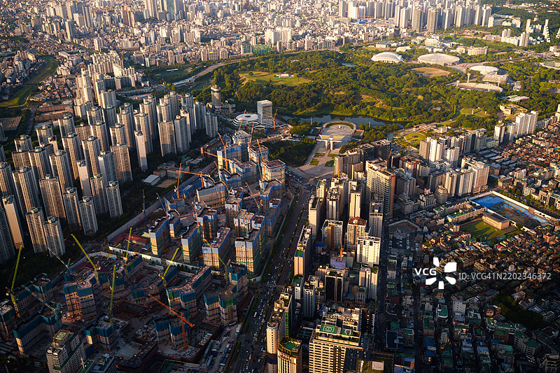 首尔城市风光图片素材