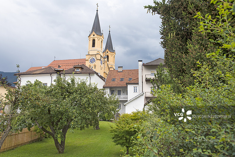 布鲁尼科（布鲁内克），南蒂罗尔（阿尔托阿迪杰），意大利图片素材