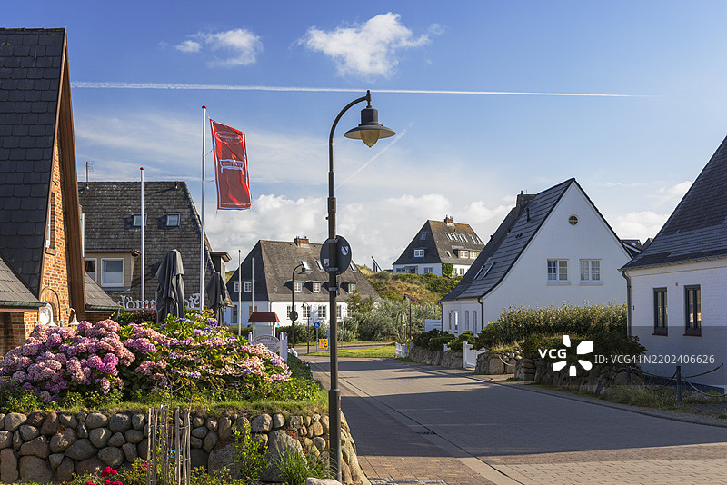 霍尔努姆，西尔特，石勒苏益格-荷尔斯泰因，德国，欧洲图片素材