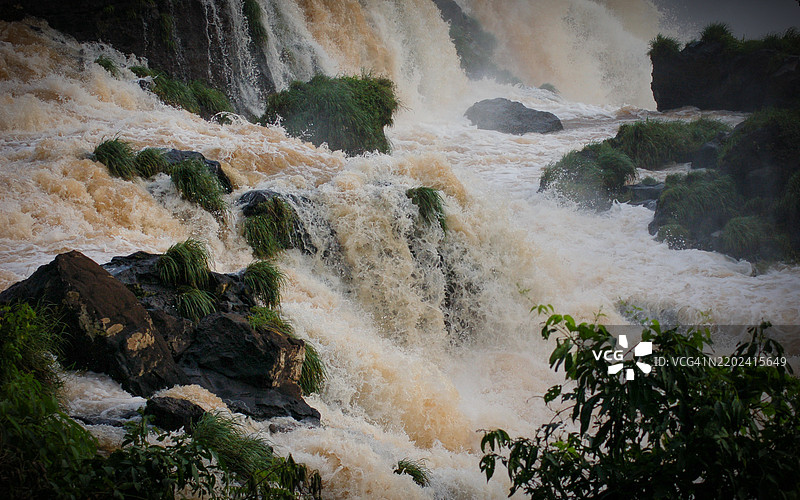 瀑布的景观图片素材