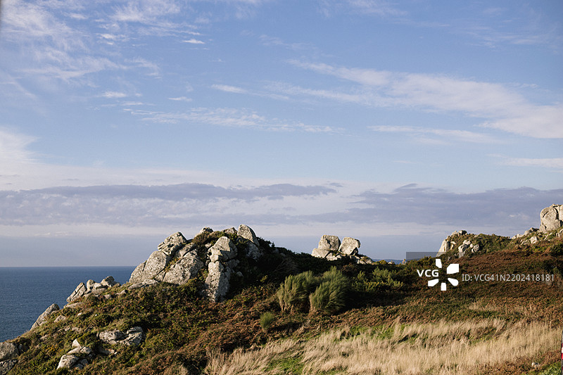 海洋与天空的美丽景色图片素材