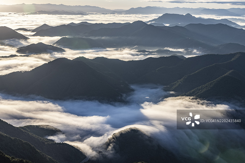 大德山，南忠清道省图片素材