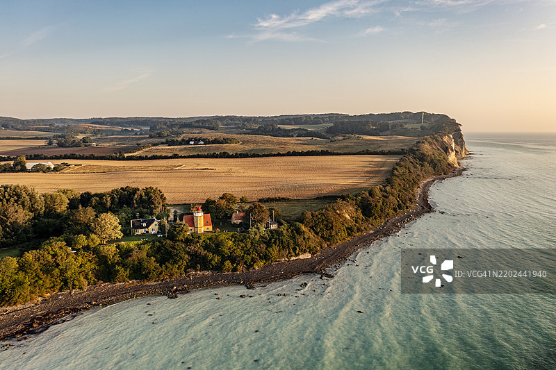 丹麦的蒙岛图片素材