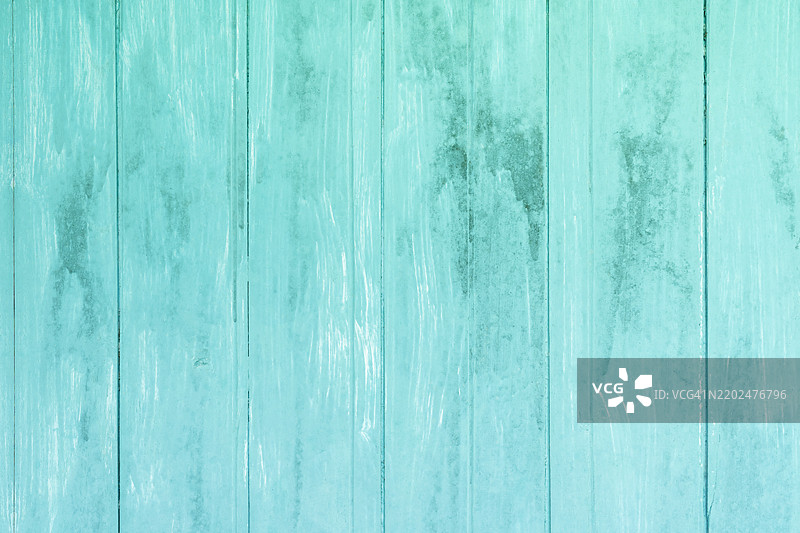 浅青色木墙的全景拍摄，抽象背景图片素材