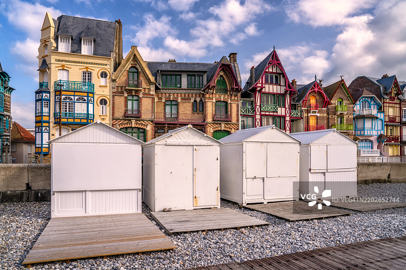 梅尔莱班，诺曼底，法国，欧洲图片素材