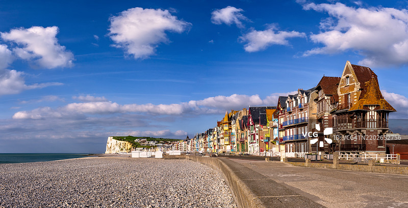 梅尔莱班，诺曼底，法国，欧洲图片素材